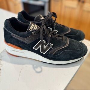 New Balance 997 PR Author Black Suede